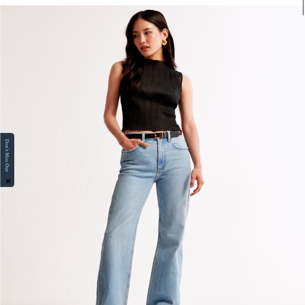 Abercrombie & Fitch Light Blue Flare Jeans